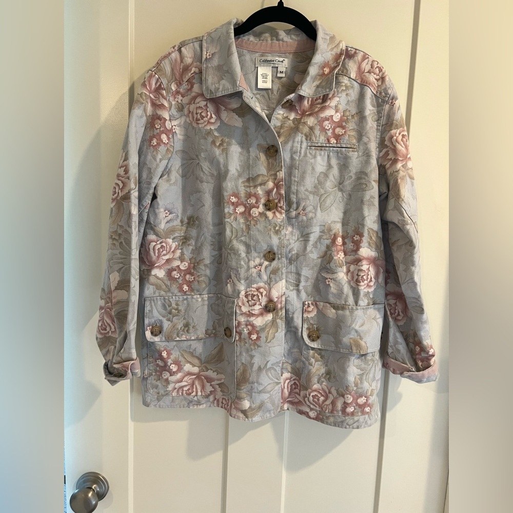 Vintage Coldwater Creek Chore Coat Field Jacket